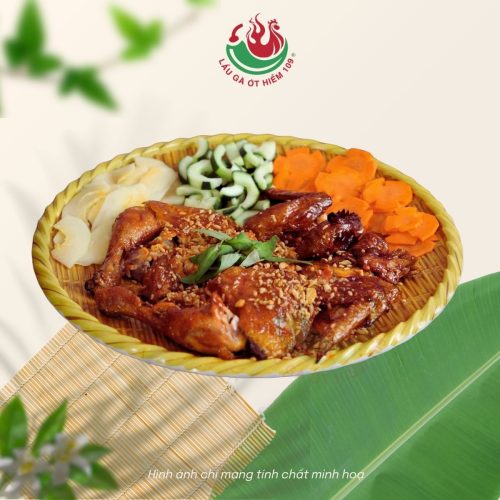 Gà nướng tiêu đen (nguyên con)